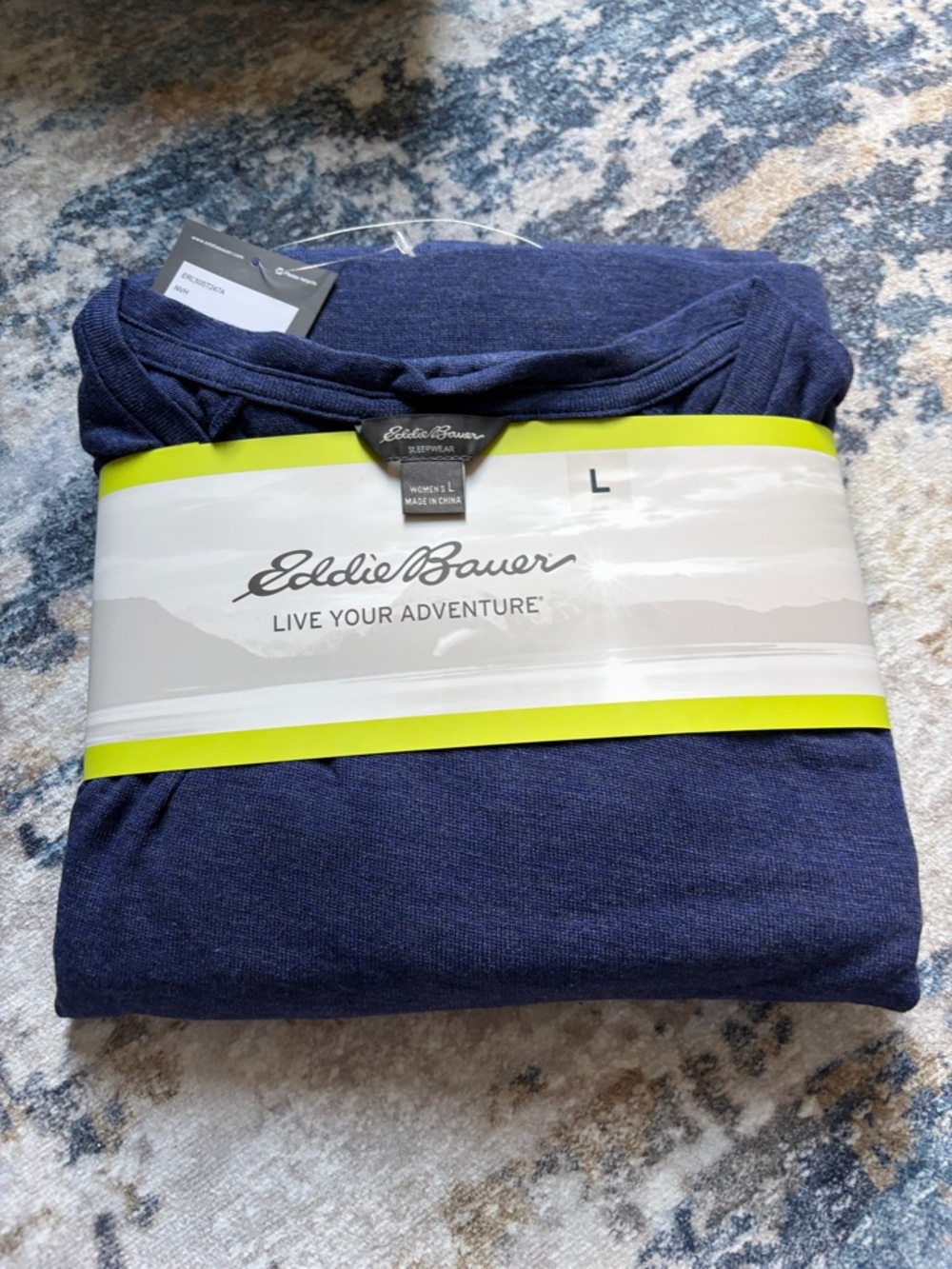 Eddie Bauer Dark Navy Pullover Sweater